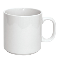 Large Stackable Porcelain Mug