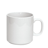 Small Stackable Porcelain Mug
